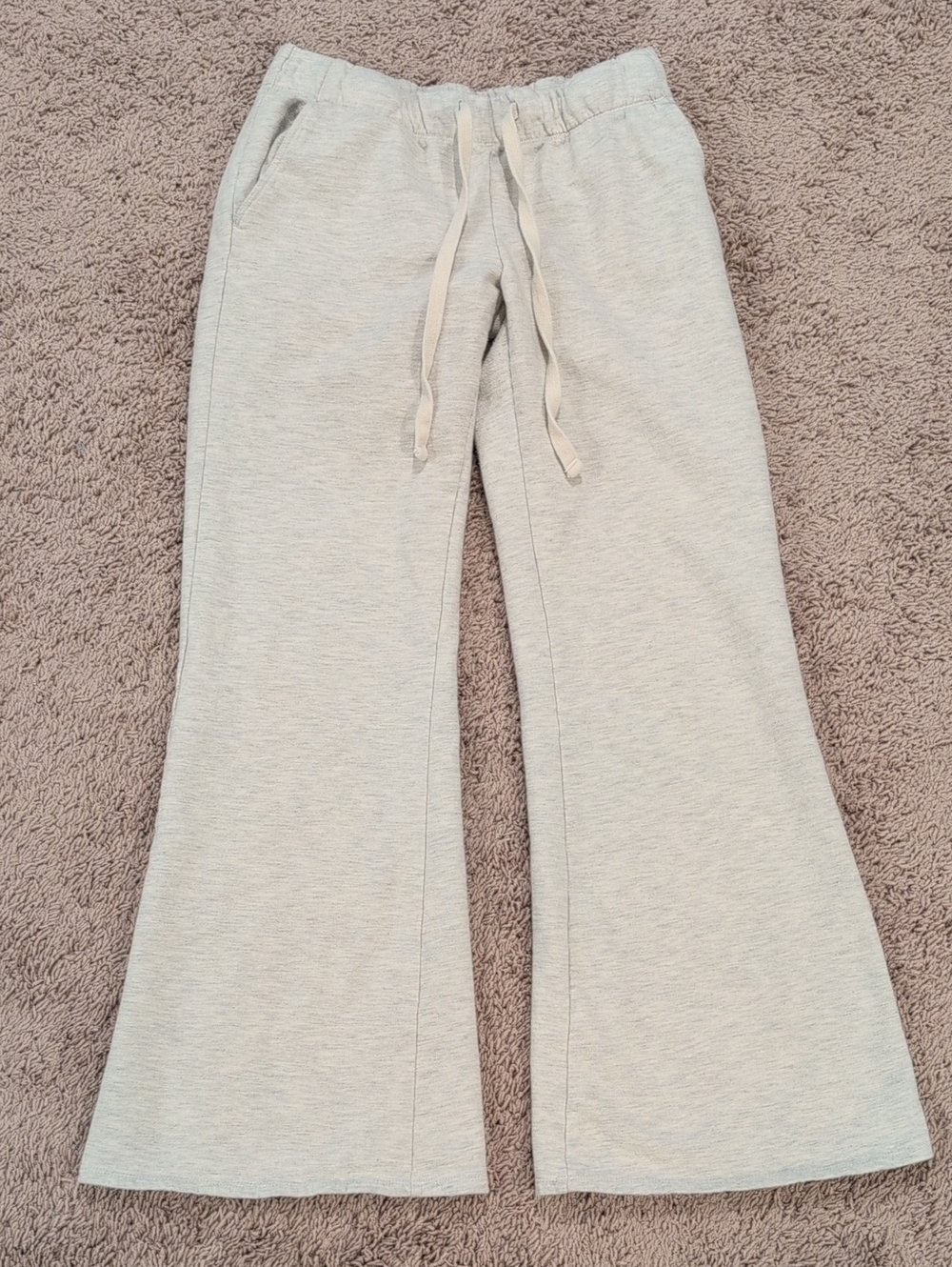 Urban Outfitters Light Heather Gray Flared Sweatpants